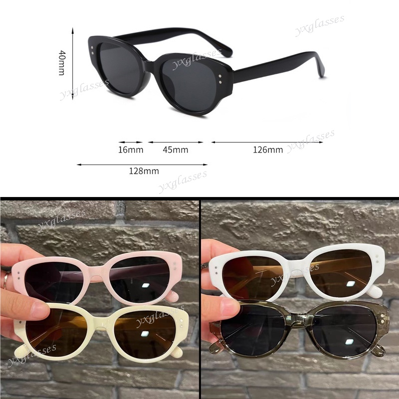 Mới Kính Mát Hình Mắt Mèo Chống Tia uv Cho Bé