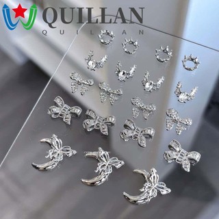 Bộ 5 phụ kiện trang trí móng tay hình nơ bướm xinh xắn