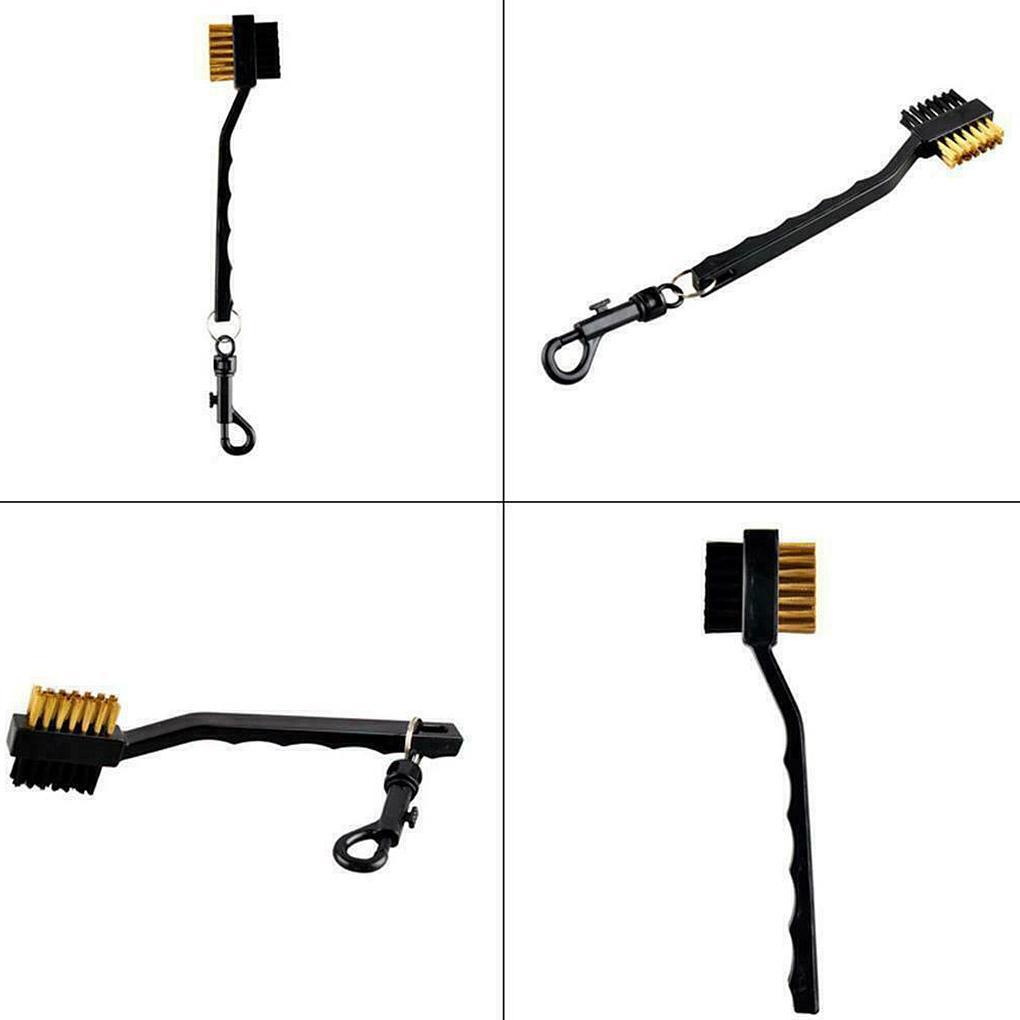 Bàn Chải Đánh Golf Hai Mặt Kèm Kẹp Và Gậy Chà Rửa Tiện Dụng ff86