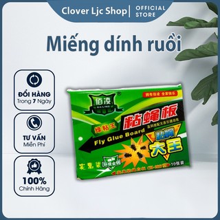 Bộ 10 tấm keo bắt ruồi kích thước lớn 17,5x25cm