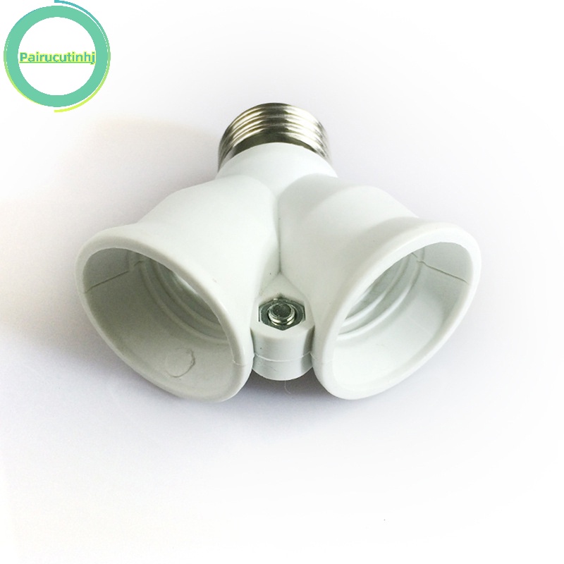 Chuôi Đèn Chuyển Đổi E27 Sang 2 - E27 E27 Dùng Cho Đèn LED E27