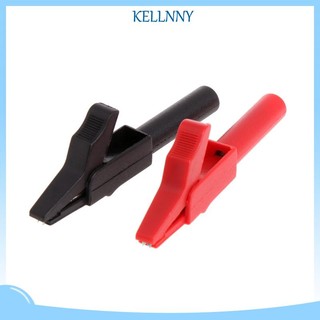 Kellnny set 2 kẹp cá sấu thử nghiệm kẹp cá sấu cho vạn năng kế kẹp cá sấu