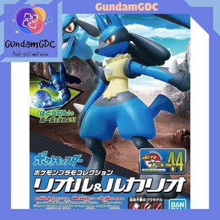 Mô hình lắp ráp Pokemon Plastic Model Collection 44 Select Series Riolu & Lucario Plastic model Bandai 4573102602718
