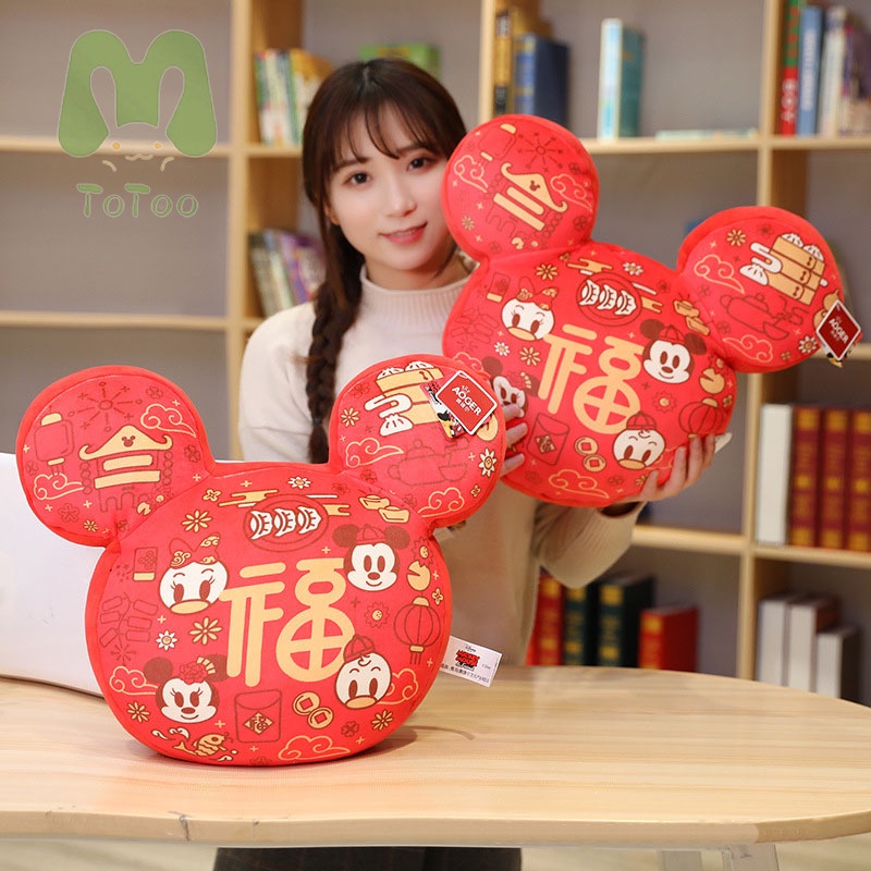 ToToo Thú Nhồi Bông Hình Chuột Mickey Minnie Xinh Xắn