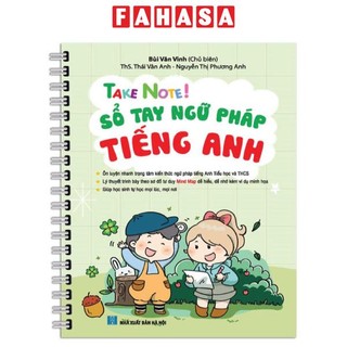 Sách take note ! sổ tay ngữ pháp tiếng anh