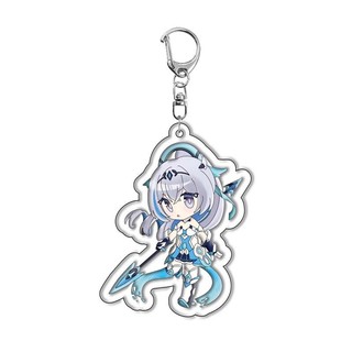 [17 mẫu] Móc khóa mica game Honkai Impact 3 (Hình in ép giữa 2 mặt mica)