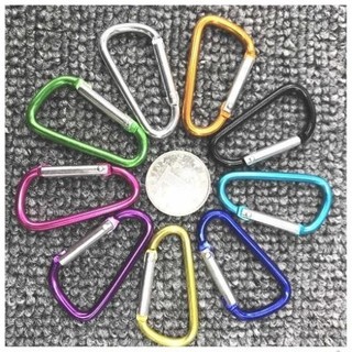 Shop đinhtrang móc khóa treo 4.5cm - chữ d - carabiner