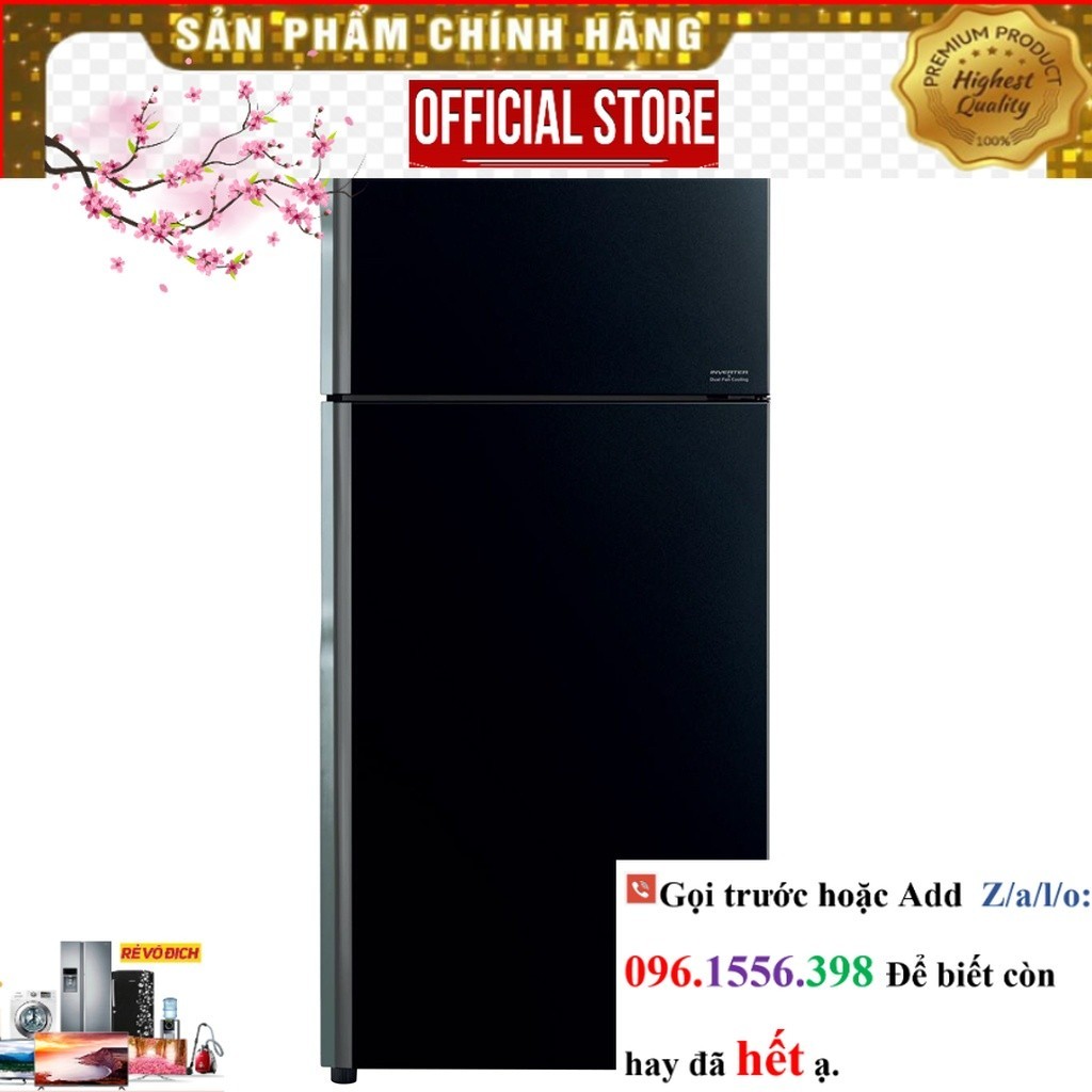 Tủ lạnh Hitachi Inverter 339 lít R-FVX450PGV9(GBK) ~P&G
