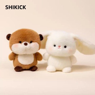 Gối Thú Nhồi Bông SHIKICK, Búp Bê Đồng Hành Sang Trọng 16cm, Thời Trang Siêu Mềm Gấu Voi Động Vật Sang Trọng Đồ Chơi Bàn