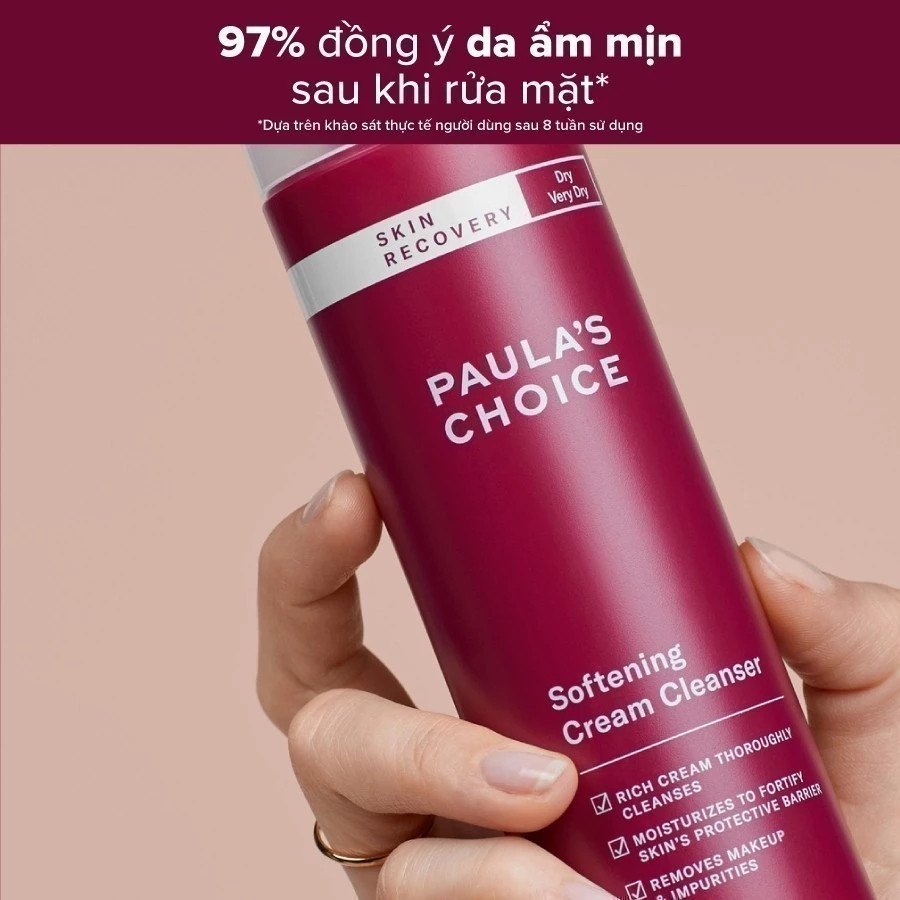 Sữa Rửa Mặt c Skin Recovery Softening Cream Cleanser Phục Hồi, Làm Mềm Da 237ml