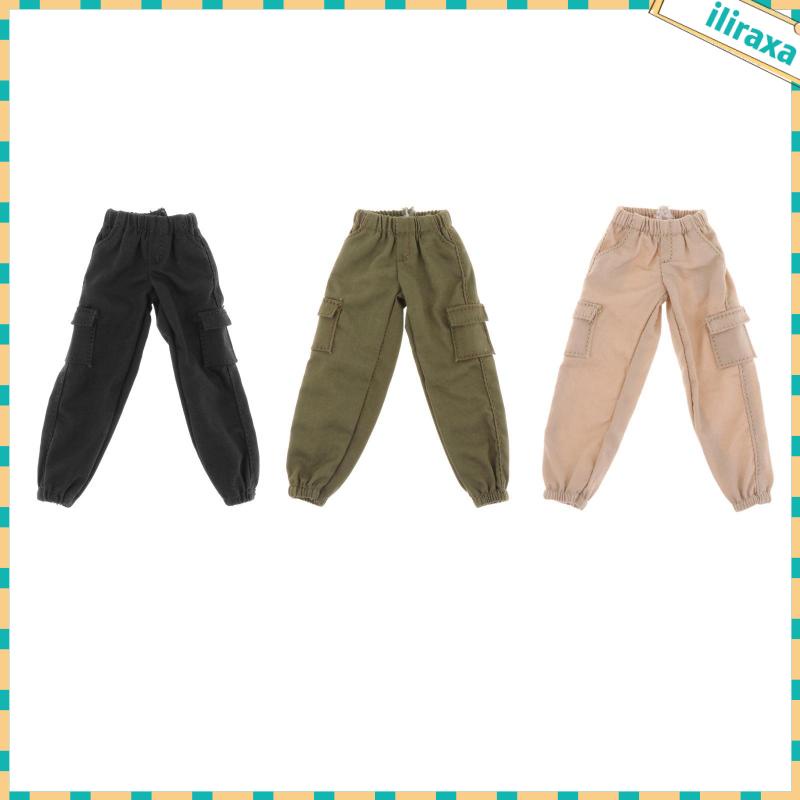 Thu Nhỏ Búp Bê Quần Trang Phục Phụ Kiện 1 / 12 Nam Hình Quần Cho 6 Inch Búp Bê Nhân Vật Hành Động Hình Phụ Kiện