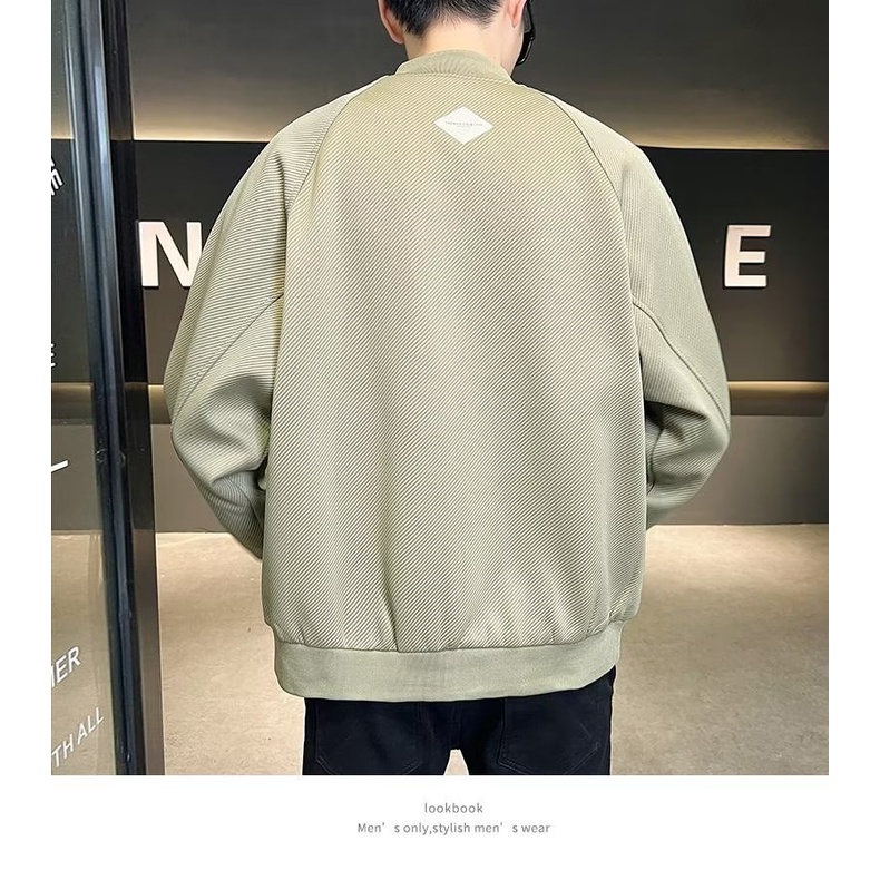 Áo Khoác Bóng Chày Phong Cách Hàn Quốc Thời Trang Xuân Thu 2023 Mới Cho Nam