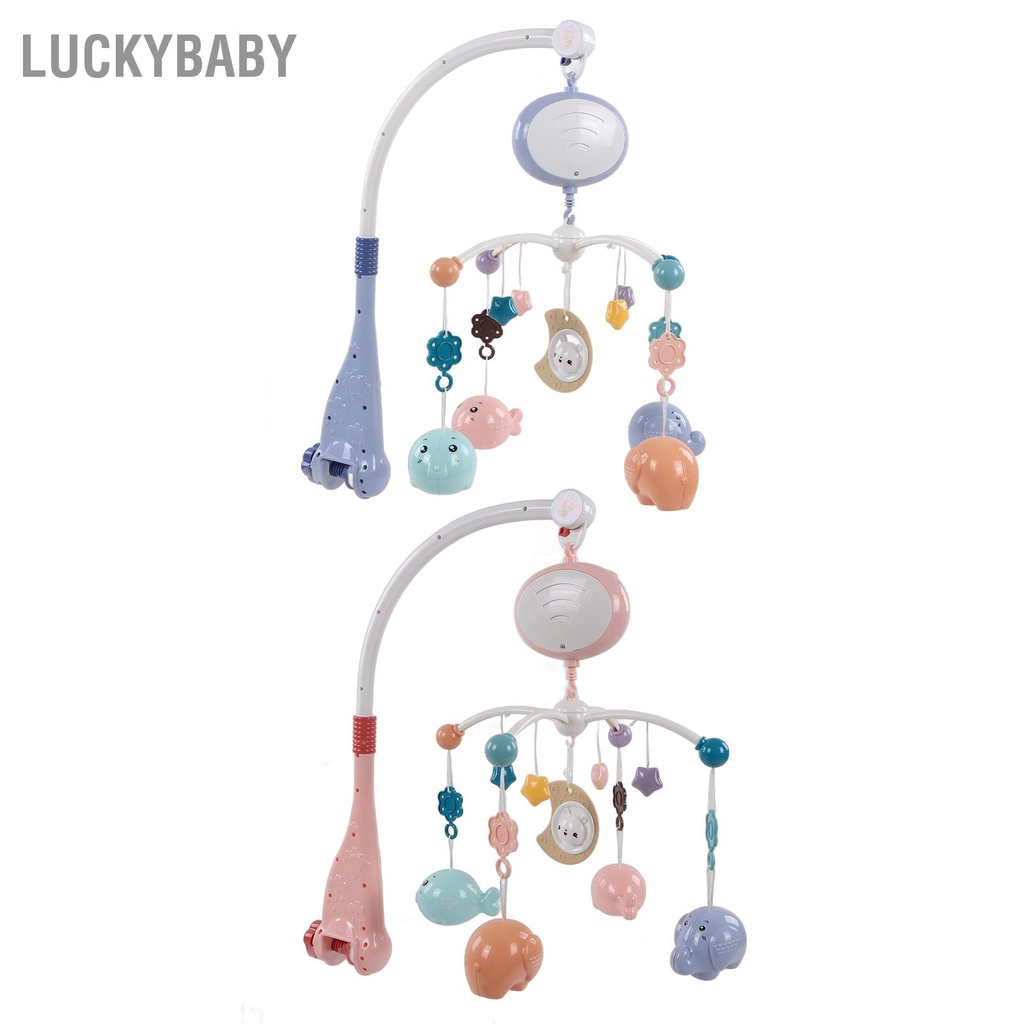 Treo Nôi Cho Bé có Nhạc Xoay 360 Độ Điều khiển từ xa - LUCKYBABY