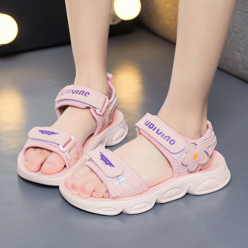 Xăng đan Thể Thao Đế Mềm Thời Trang Mùa Hè Dành Cho Bé Gái