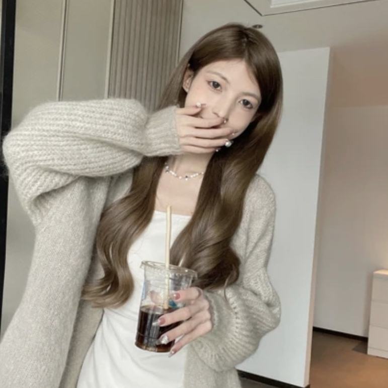 Áo Khoác cardigan Dệt Kim Mềm Thân Thiện Với Da Mùa Thu 2023