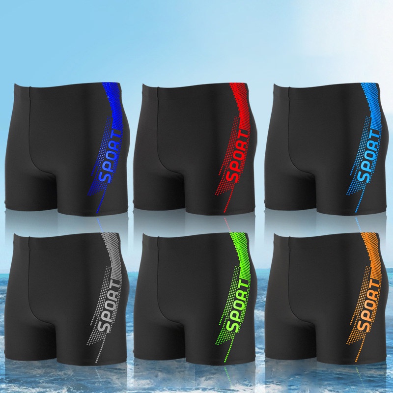 Hanlu Quần Bơi boxer Dáng Ôm Nhanh Khô Chất Lượng Cao Cho Nam