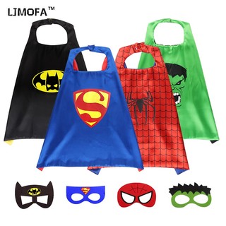 Ljmofa Mặt Nạ Mắt Hóa Trang Người Nhện / Người Dơi Cho Bé 2-8 Tuổi