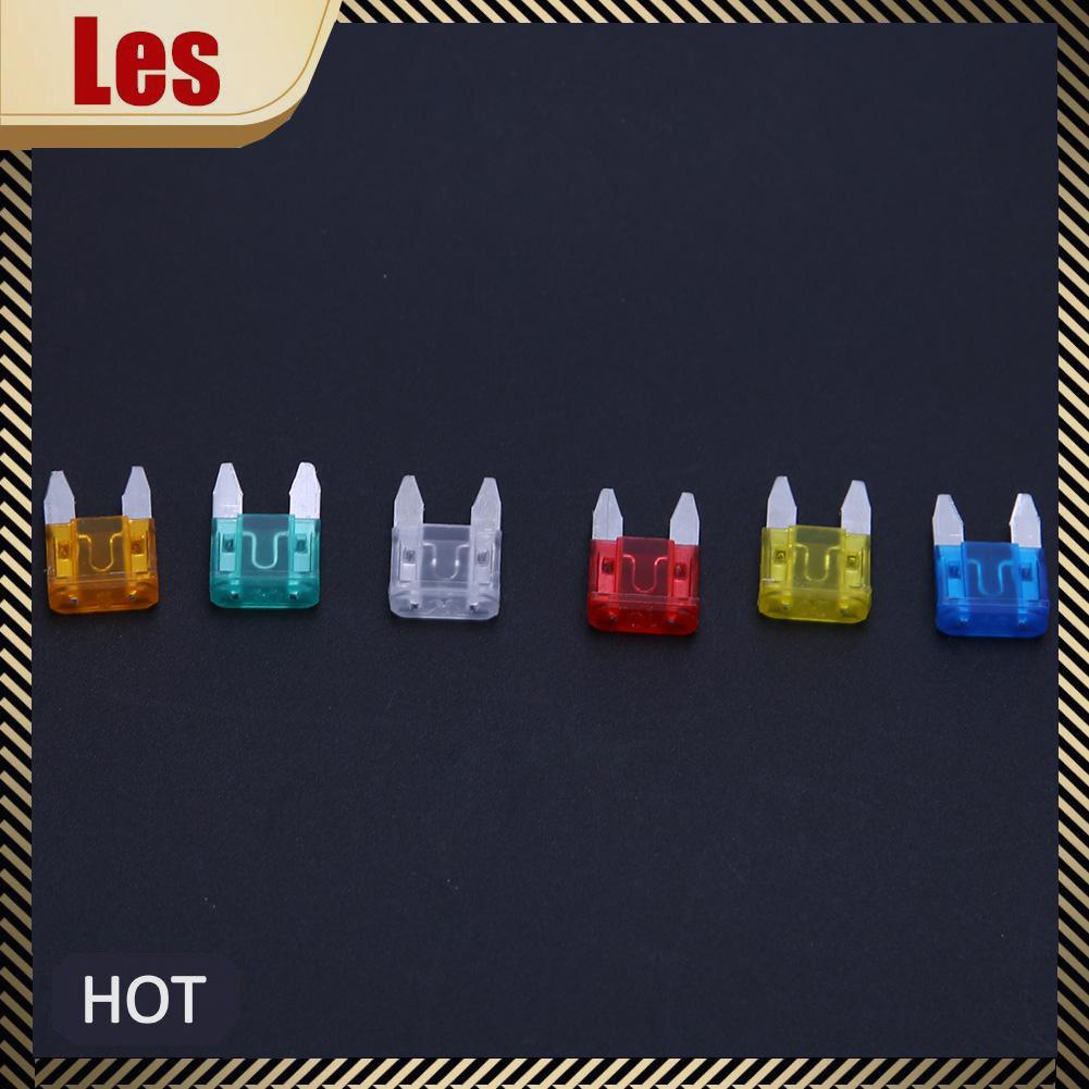 Set 60 Cầu Chì mini 5a 10a 15a 20a 25a 30a Cho Xe Hơi / Xe Tải