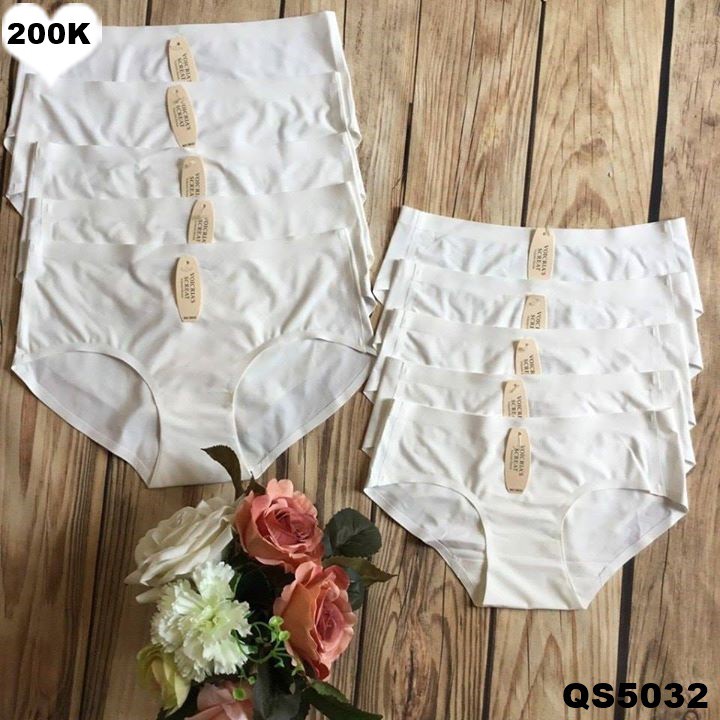 COMBO 10 Quần Su Trơn Đúc Thông Hơi Mềm Mát Quần Chíp Nữ Quần Lót