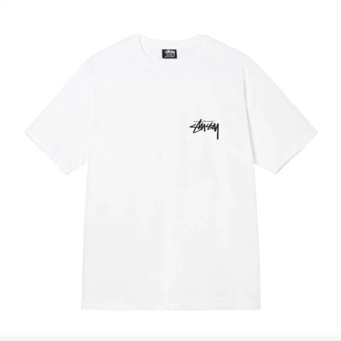 [CHÍNH HÃNG]  Áo Thun STUSSY -  STUSSY BIG HIPPO - WHITE