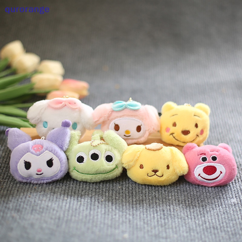 SANRIO Móc Khóa Hình Búp Bê Hoạt Hình kuromi cinnamoroll Nhồi Bông Đáng Yêu