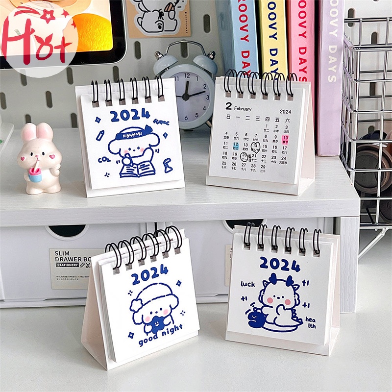 Jr Lịch Năm 2024 mini Để Bàn Tự Làm Hình Rồng Dễ Thương vn