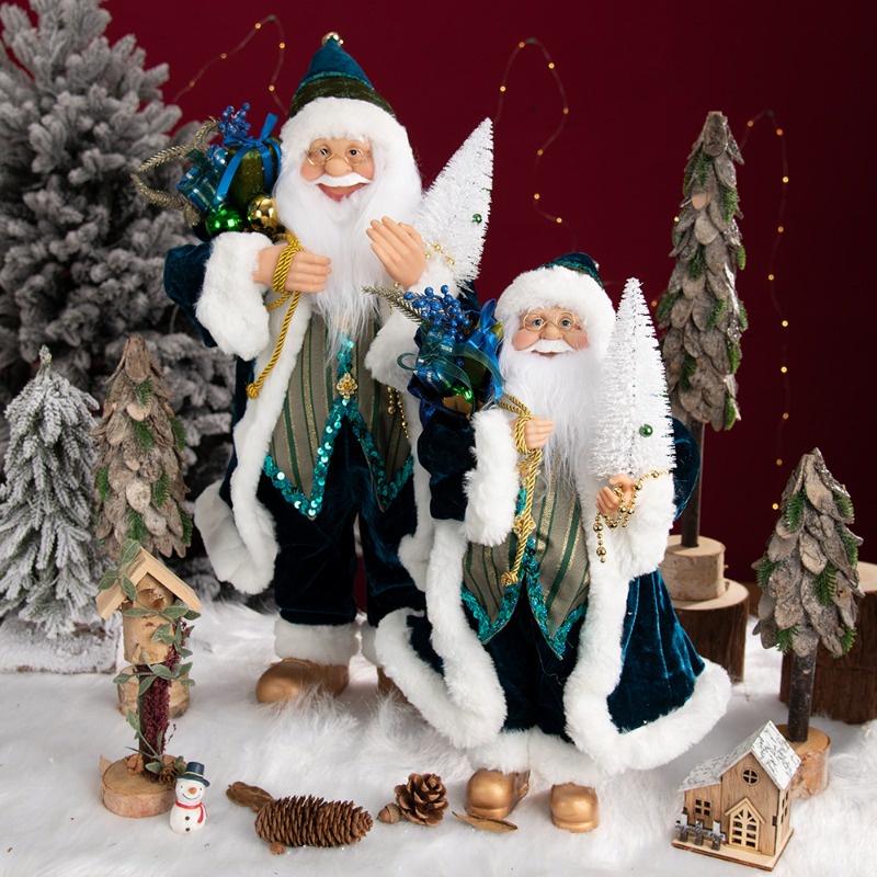 Búp Bê Nhồi Bông Hình Ông Già Noel 24 inch 60 cm