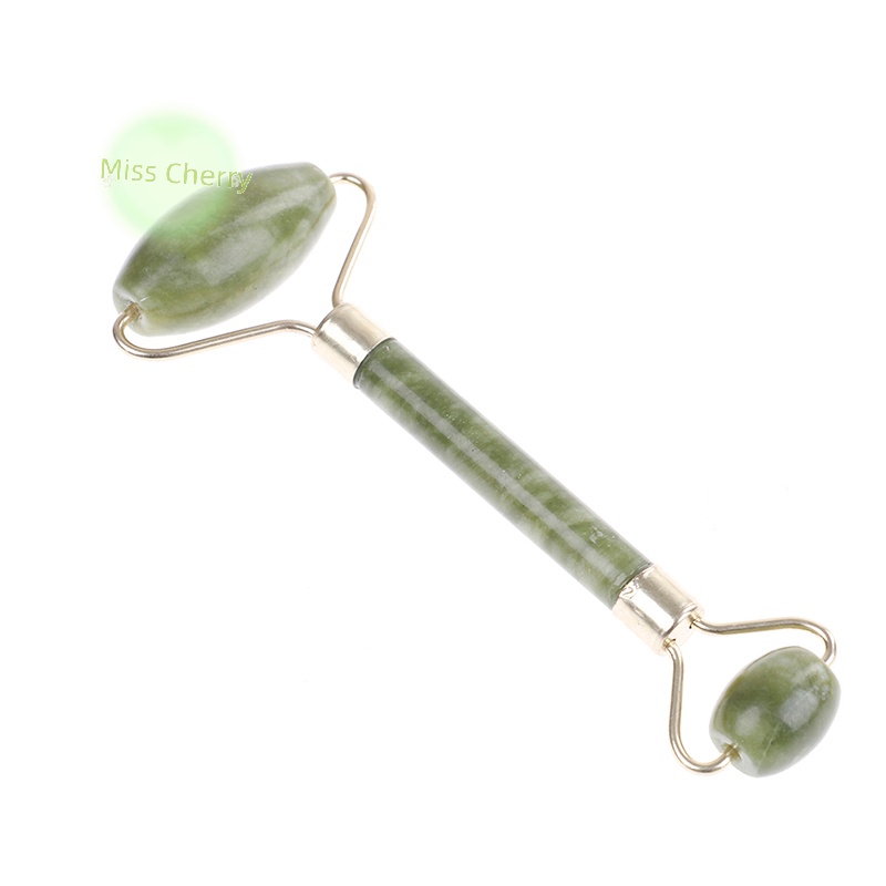 1 Cây Lăn Mát Xa Mặt / Cơ Thể Bằng Đá Ngọc Bích Chống Lão Hóa heyuanlong444