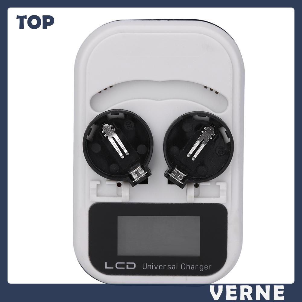 Bộ Sạc Pin Nút 3.6v Cho lir2016 / lir2025 / lir2032 / ml2016 / ml2025 / ml2032