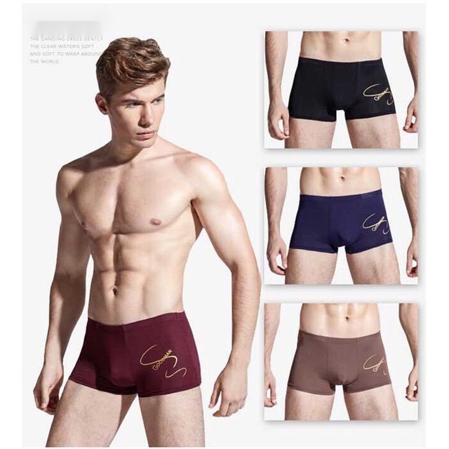 Bộ 4 Quần Lót boxer Cho Nam