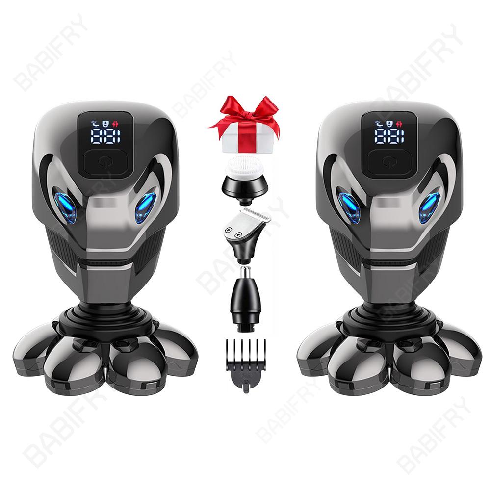 Máy Tỉa Lông Tai / Mặt / Cơ Thể 5 Trong 1 Có Đèn led Cho Nam Giới