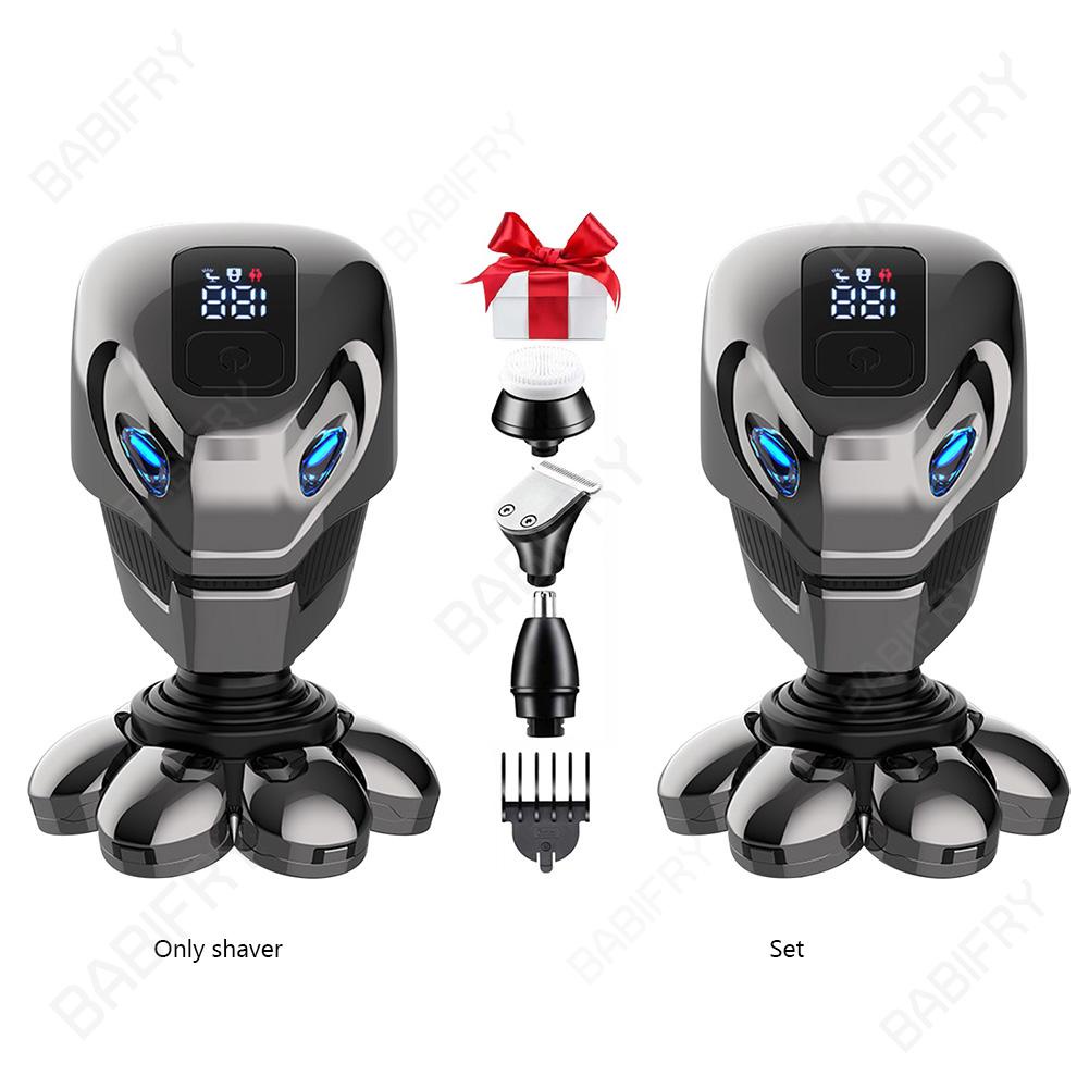 Máy Tỉa Lông Tai / Mặt / Cơ Thể 5 Trong 1 Có Đèn led Cho Nam Giới