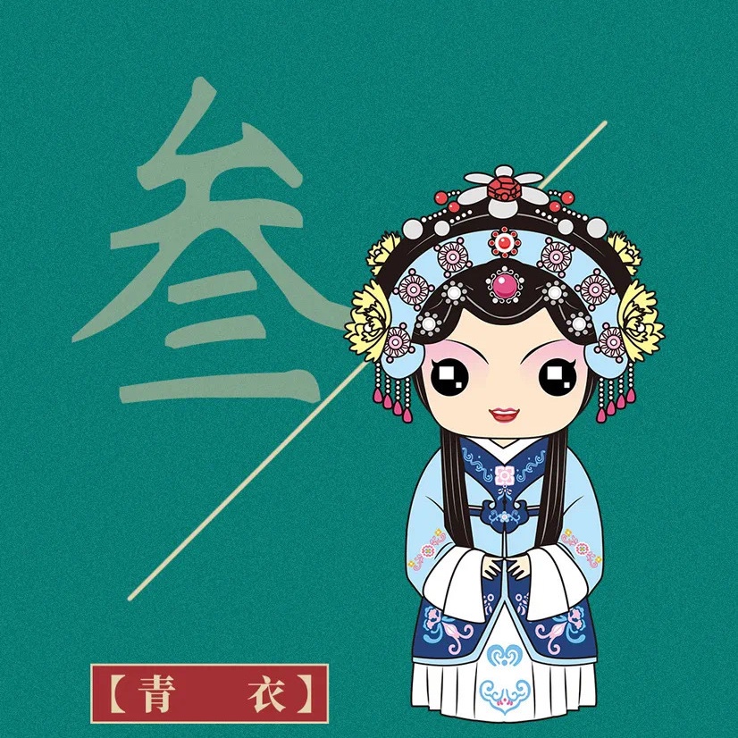 Đồ Chơi Lắp Ráp Búp Bê jie guochao peking opera