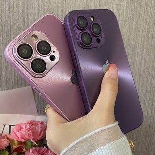 Sang Trọng Ốp Điện Thoại Cứng Chống Sốc Màu laser Bảo Vệ camera Cho iphone14 13 12 11 pro max 14 plus