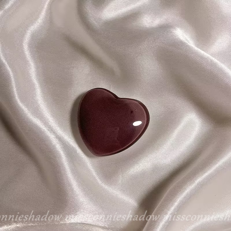 Giá Đỡ Điện Thoại Hình Trái Tim Pha Lê 3d Màu Kẹo macaron Dễ Thương Thời Trang ins Dùng Làm Quà Tặng