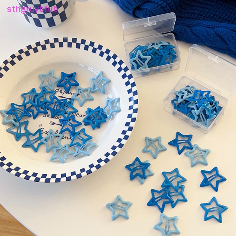 Sthb Set 5 Kẹp Tóc Ngôi Sao mini Bằng Kim Loại Nhiều Màu Sắc Ngọt Ngào Cho Bé vn