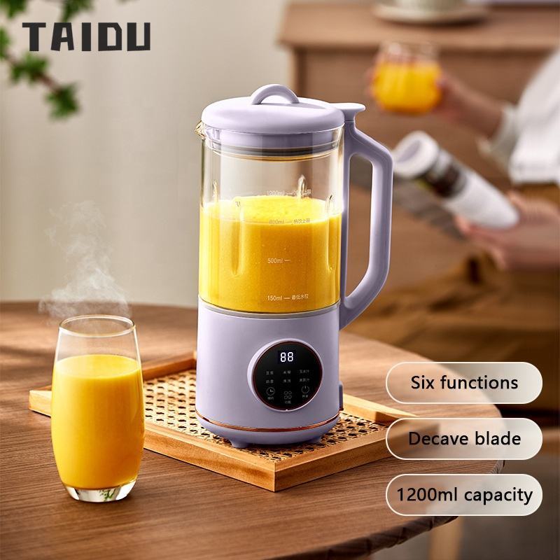 TAIDU Máy Nghiền Thực Phẩm Tự Động Đa Chức Năng Không Ồn mini