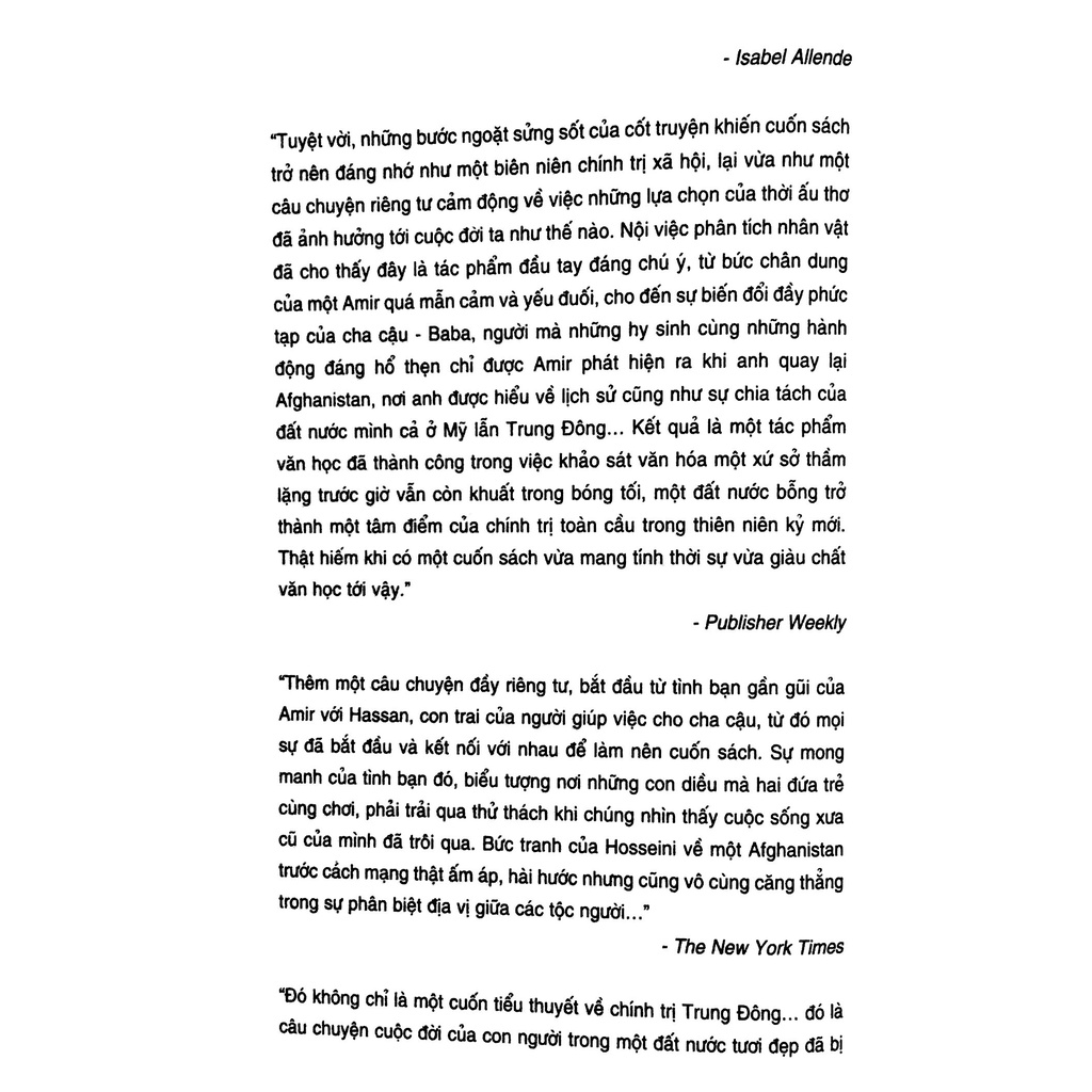 Sách - Người đua diều   - Nhã Nam