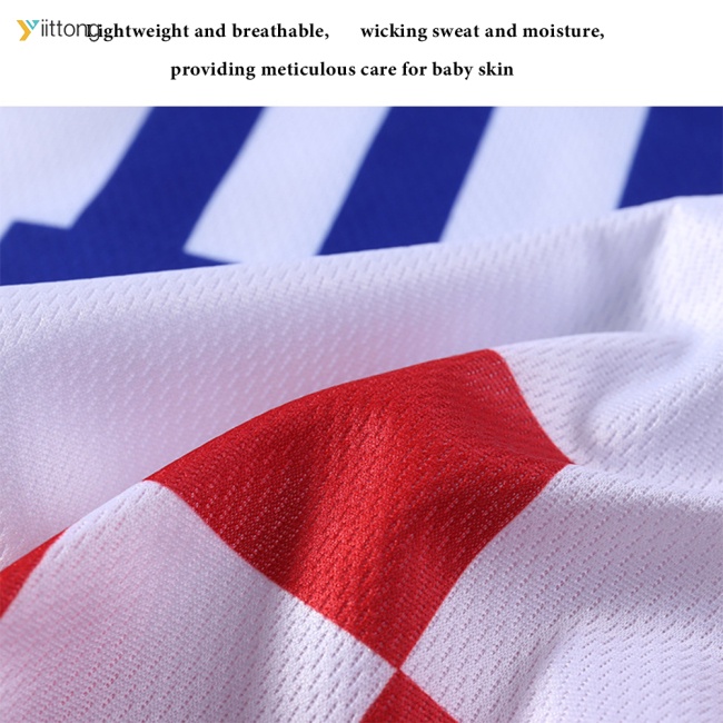 Set Đồ Đá Banh 2 Món Gồm Áo Tay Ngắn Và Quần short Thoáng Khí Cho Bé Trai