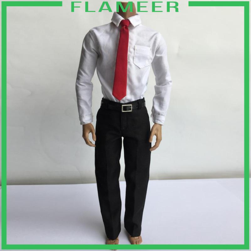 Bộ Trang Phục Màu Xám Dành Cho Mô Hình Nam 12 "Tỷ Lệ 1 / 6