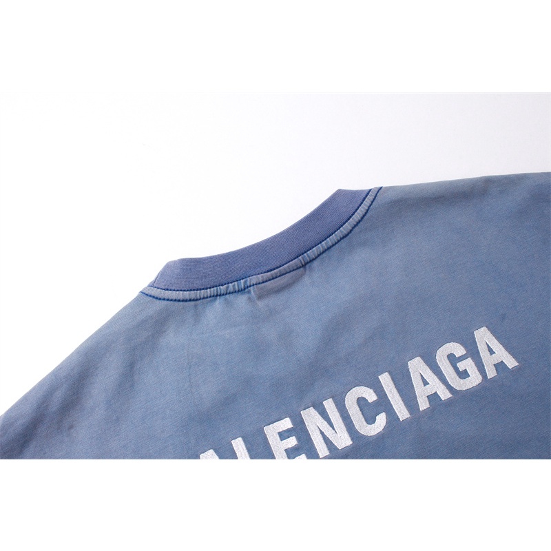 Áo Thun cotton ba666a Tay Ngắn Thêu Chữ Cổ Điển Thời Trang Cho Nam Và Nữ