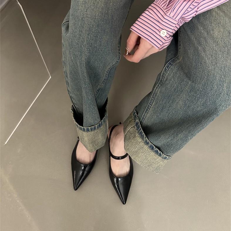 Giày Sandal Mũi Nhọn Thời Trang Mùa Hè 2023 Cho Nữ