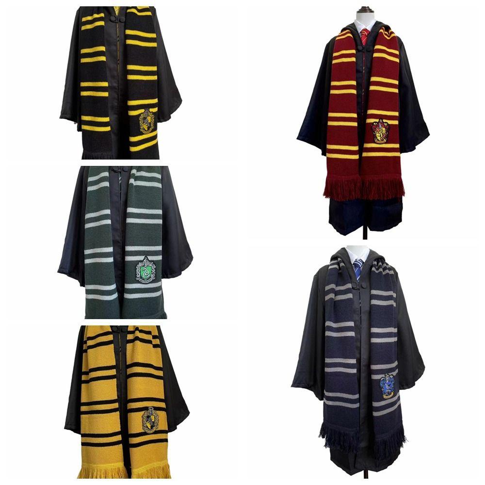 Khăn choàng len cashmere SKJK thêu họa tiết phong cách Harry Potter retro cosplay mùa thu đông