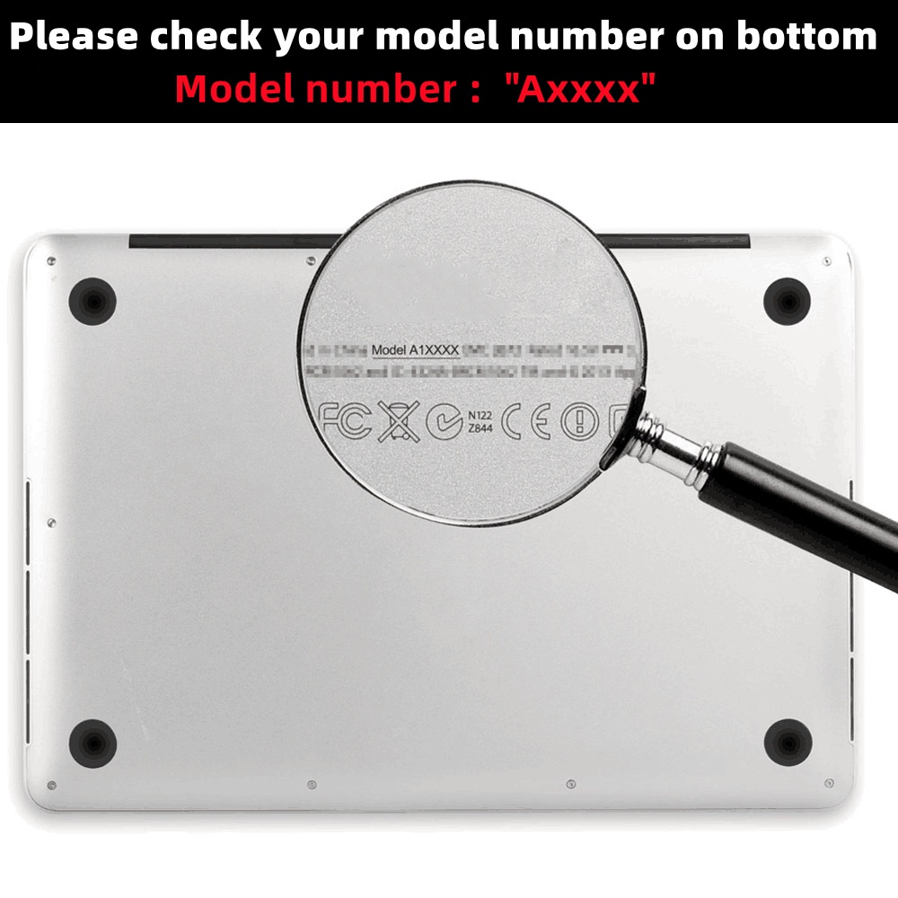 Hard Plastic Case Compatible For Macbook Case Air Pro 13 14 15 16 M2 A2681 A2779 A2780 2023 Retina M1 A2337 A2179 2020 Air Pro 13.3 Inch Case With Keyboard Cover Dust Plugs C6SP