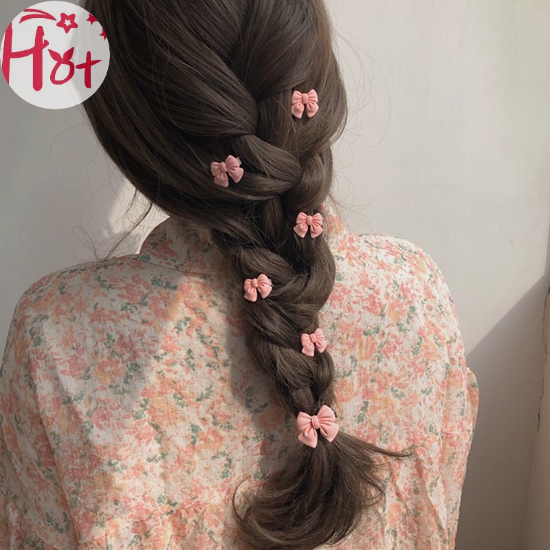 1 Kẹp Tóc Hình Hoa Hồng / Bướm / Đào Dễ Thương Cho Nữ