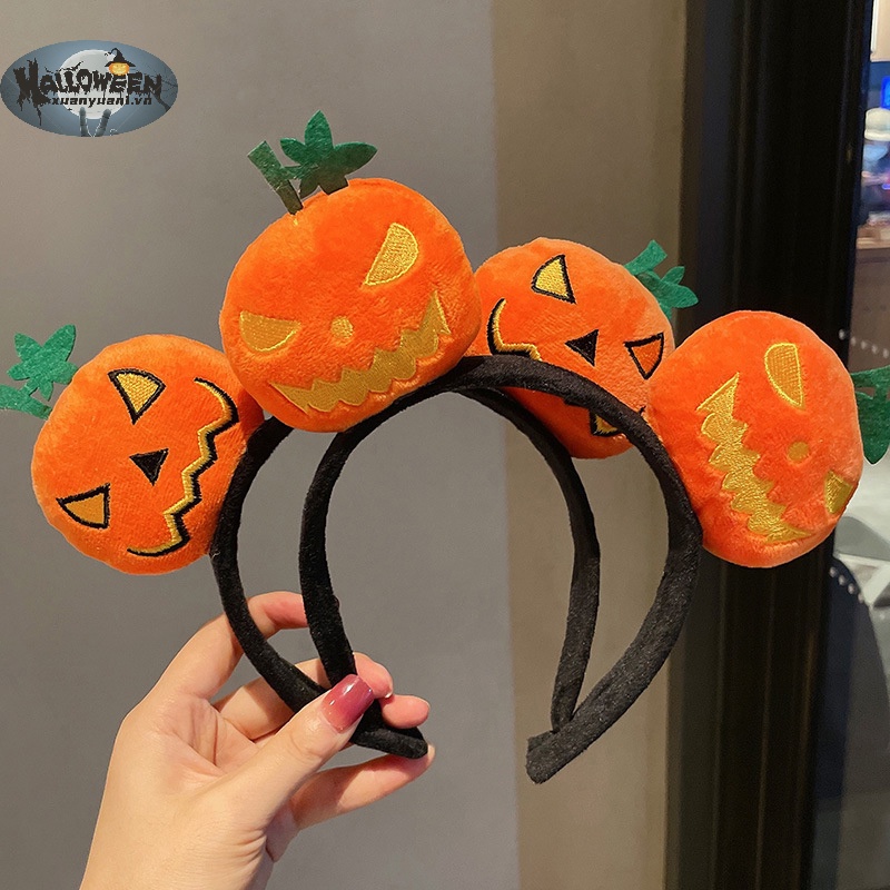 Cài Tóc Hình Bí Ngô halloween Dễ Thương Cho Bé Gái vn