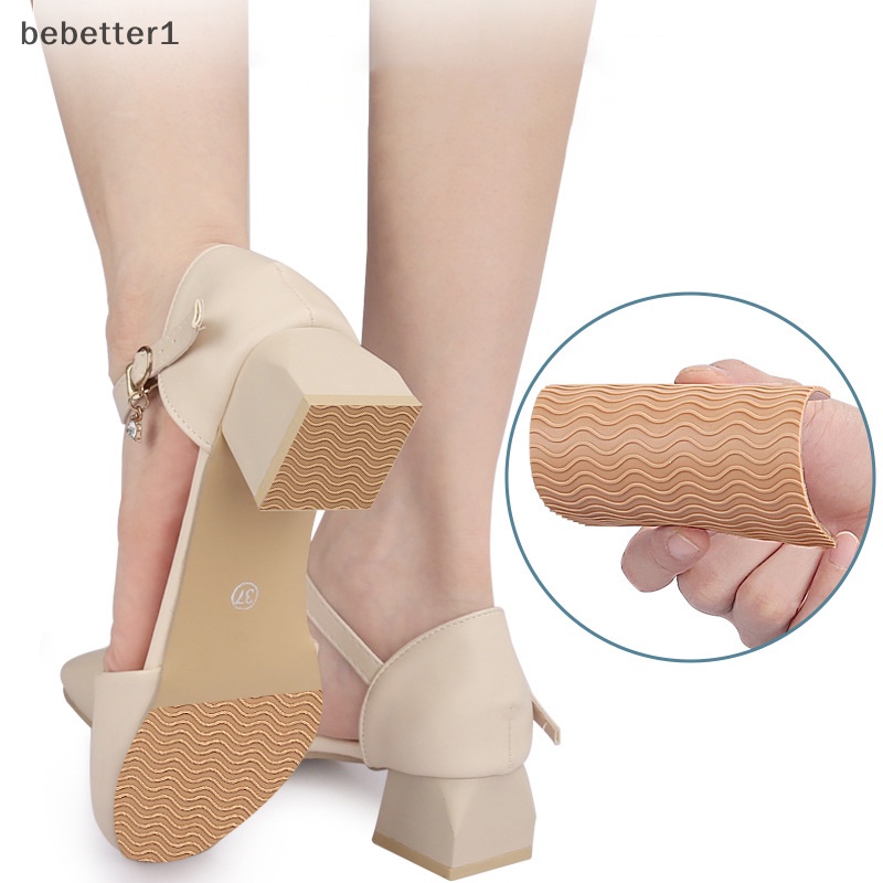 Miếng Dán Đế Giày Cao Gót Bằng Cao Su silicone Chống Trượt Chống Mài Mòn bebetter1