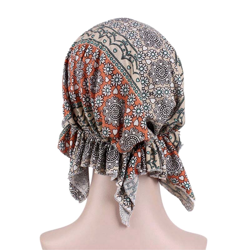 Mũ cotton Trùm Đầu Co Giãn Phong Cách Hồi Giáo wy1 Cho Nữ