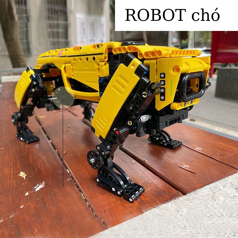 Đồ chơi lắp ráp xếp hình Technic mô hình chú chó Robot điều khiển từ xa Mouldking SẴN HÀNG