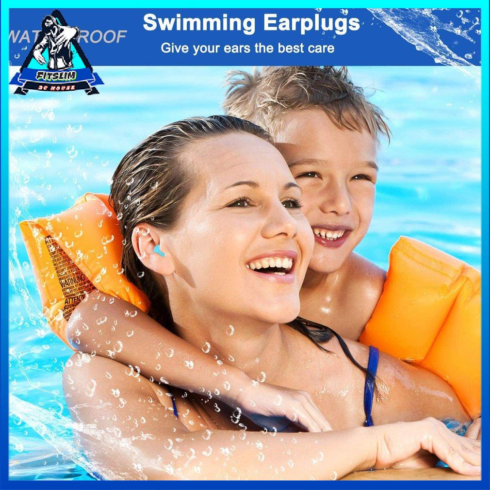 Diy Kneadable Soft Silicone Earplugs Reusable Waterproof